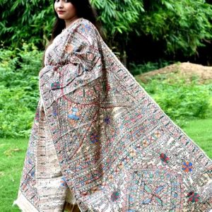 Tussar kantha Stich Work 6