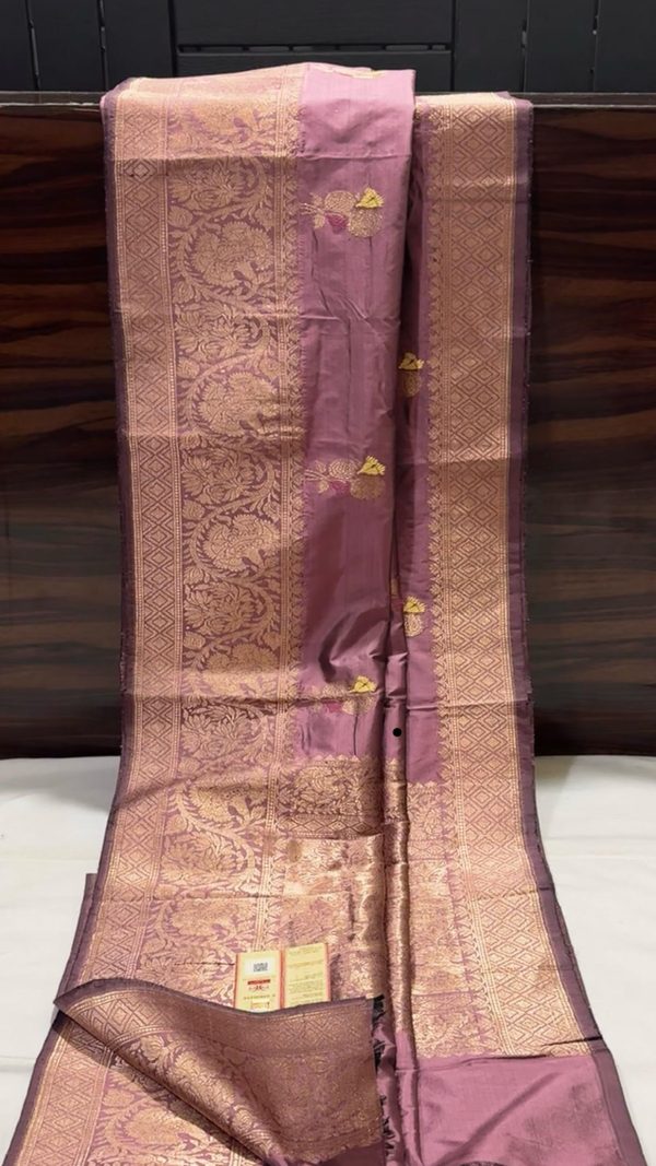 Pure silk katan handloom kaduwa saree 02