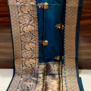 Pure silk katan handloom kaduwa saree 03