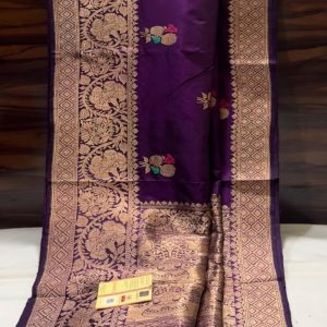Pure silk katan handloom kaduwa saree 09