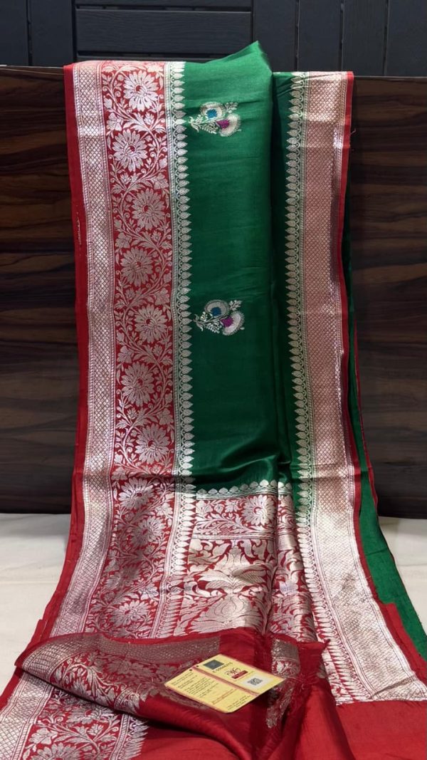 Pure silk katan handloom kaduwa saree 12