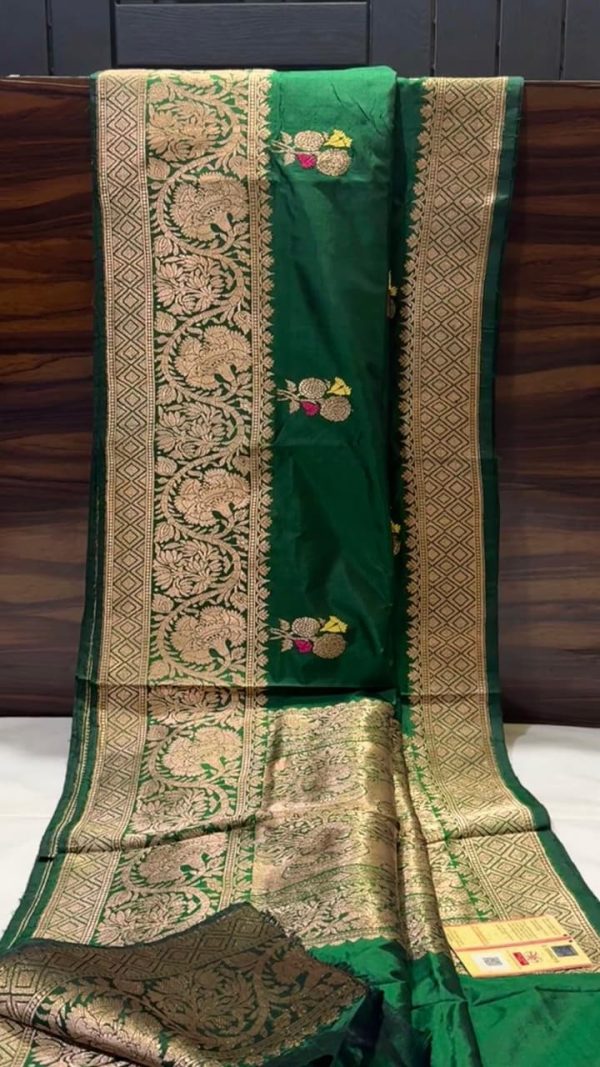 Pure silk katan handloom kaduwa saree 16