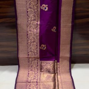Pure silk katan handloom kaduwa saree 17
