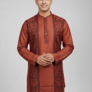 Pure Tussar Panjabi1