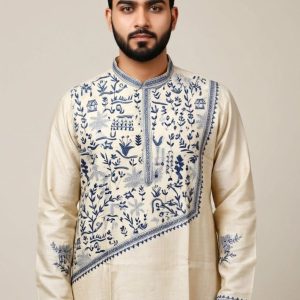 Pure Tussar Panjabi 2 1