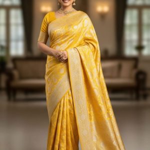 Pure katan hand wooven banarashee 12