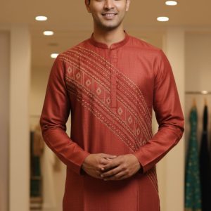 Pure Tussar Panjabi 19