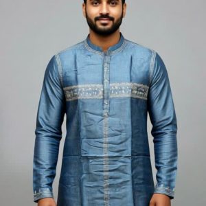 Pure Tussar Panjabi2