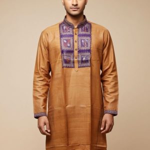 Pure Tussar Panjabi 25