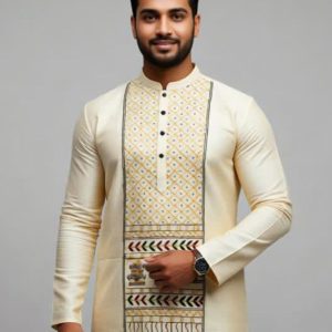 Pure Tussar Panjabi3