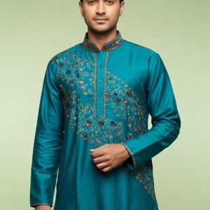 Pure Tussar Panjabi 31