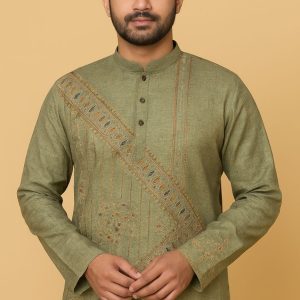 Pure Tussar Panjabi 32