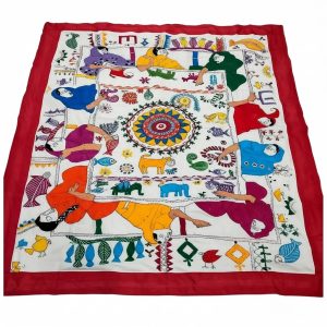 Hand woven naksi kantha (Double Bed) 05