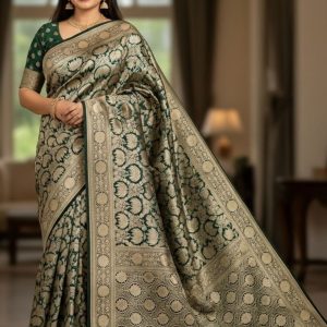 Pure katan hand wooven banarashee 5