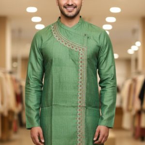 Pure Tussar Panjabi 2 6