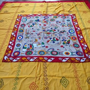 Hand woven naksi kantha (Double Bed) 06