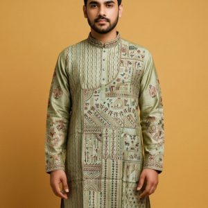 Pure Tussar Panjabi 2 7