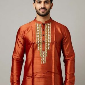 Pure Tussar Panjabi 7