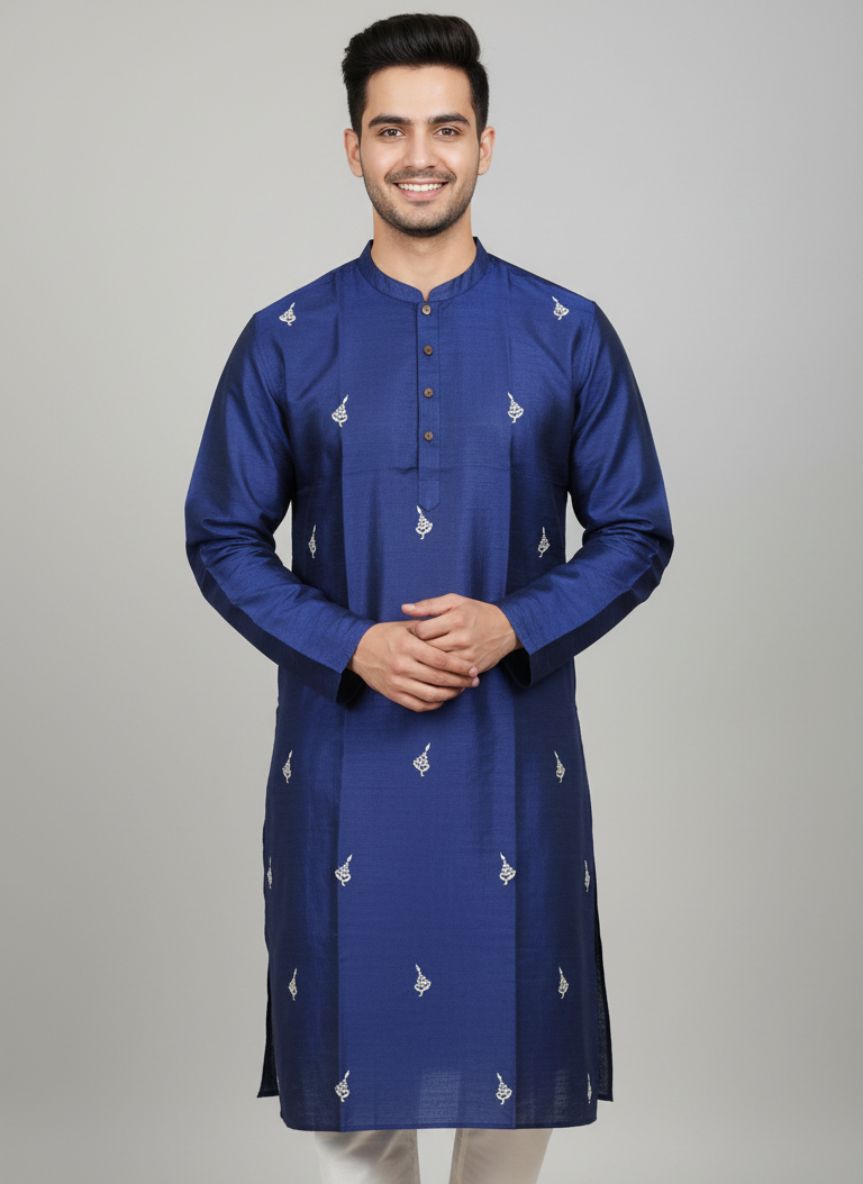 Pure Tussar Panjabi 2 9