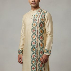 Pure Tussar Panjabi 9